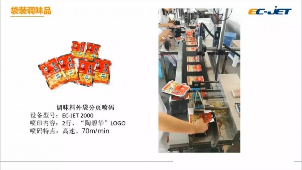 標識技術為食品制造賦能--不同生產場景下噴碼機標識技術應用案例分享